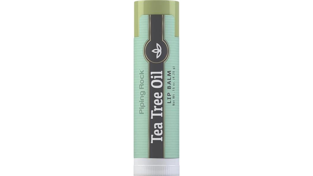 lip balm with tea tree