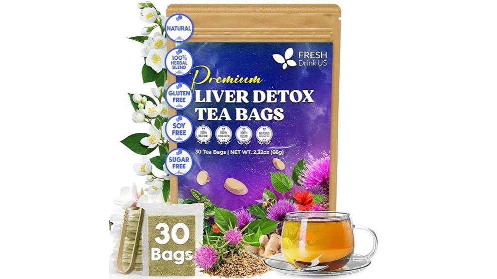 liver detox herbal tea