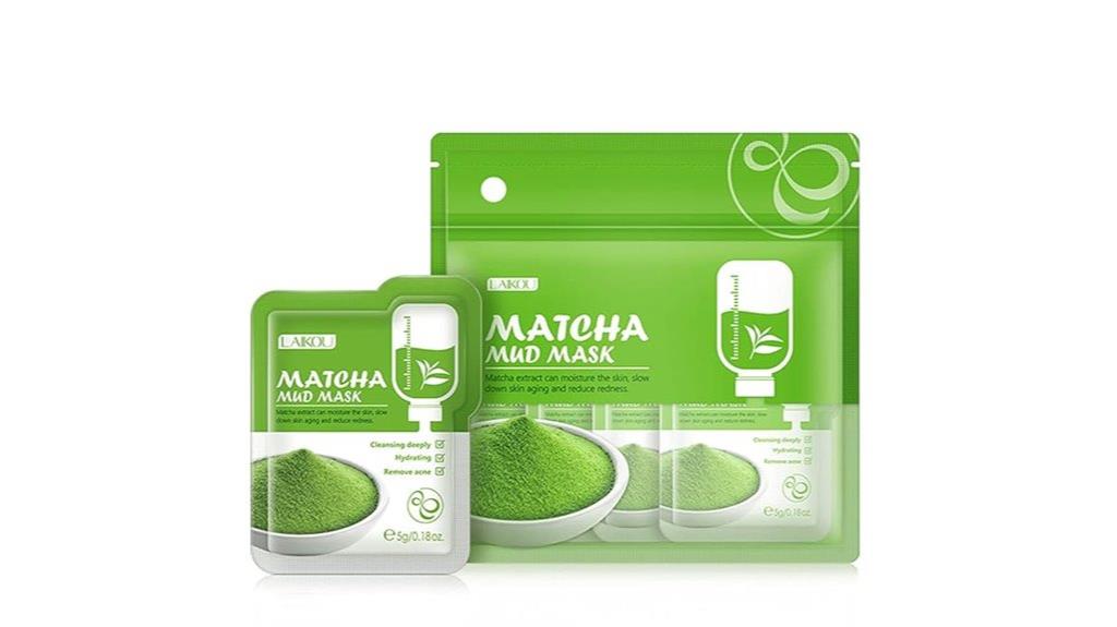 matcha face mask set