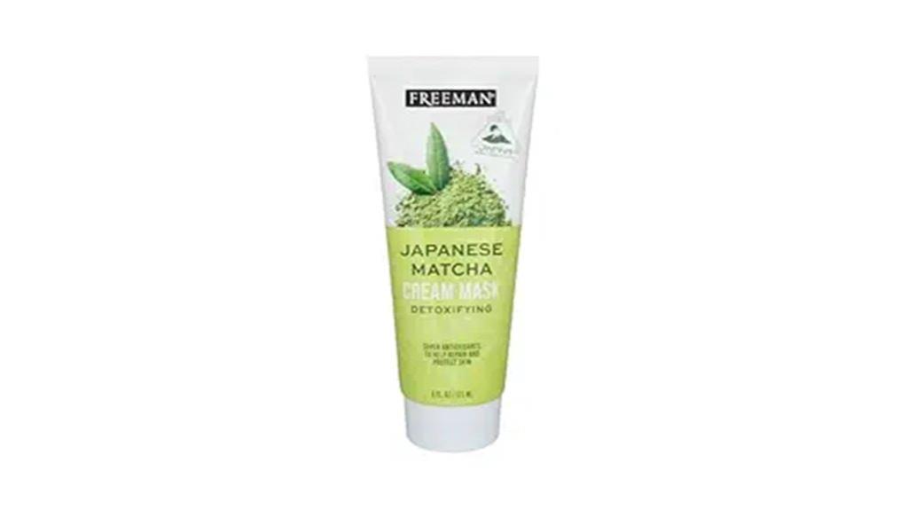 matcha facial mask size