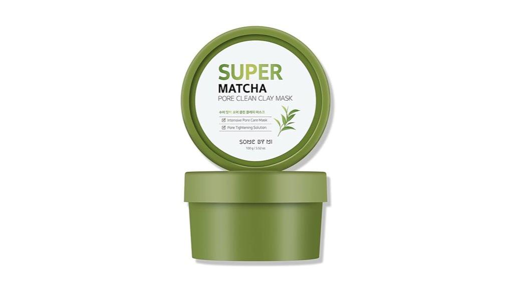 matcha pore clearing mask