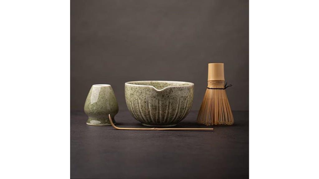 matcha set with whisk