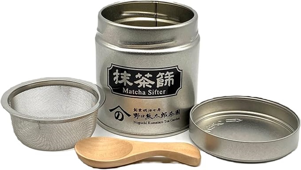 matcha sifting kit set