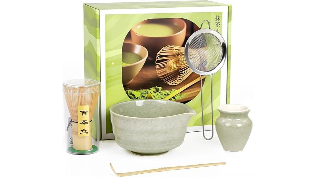 matcha whisk and bowl kit