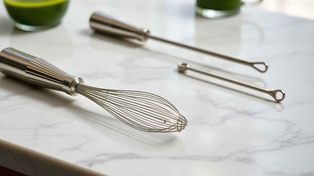 matcha whisk cleaning considerations