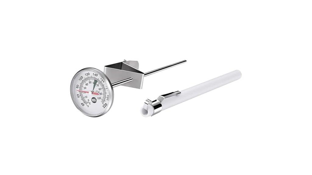 milk coffee food thermometer