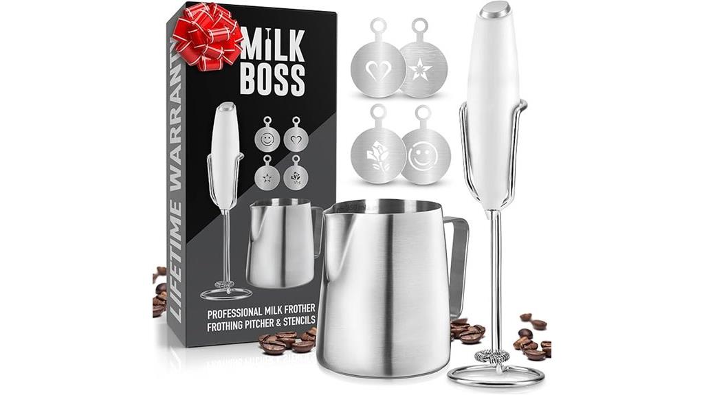 milk frother complete set