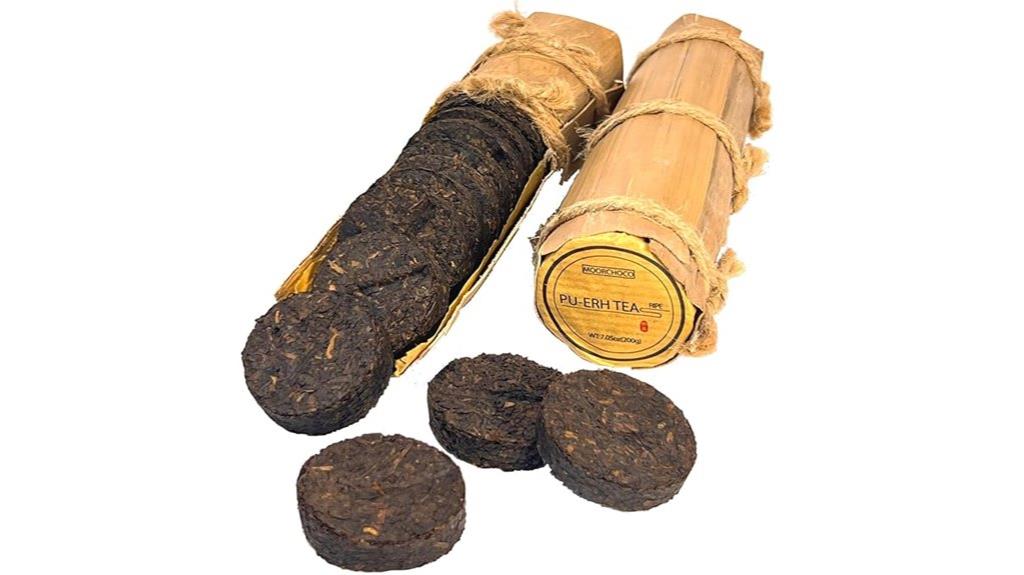 miniature ripe puerh cakes