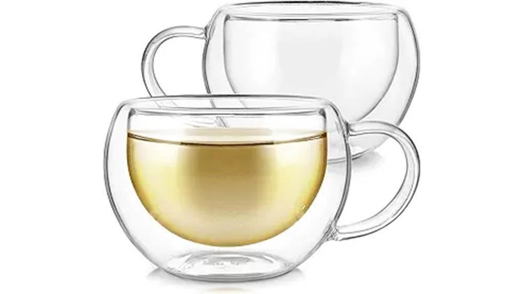 modern insulated cup set