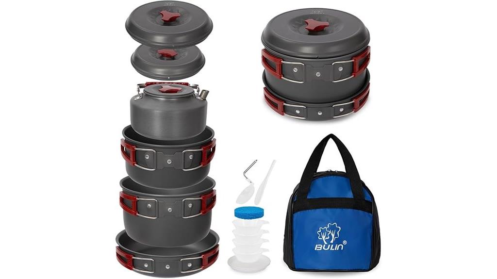 multiple piece camping set