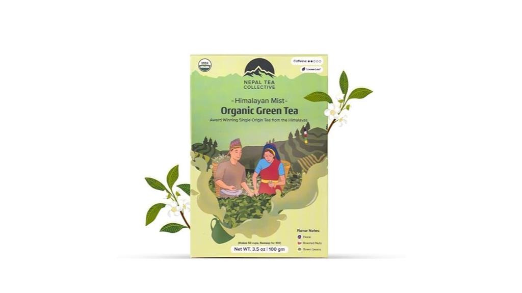 nepal organic green tea
