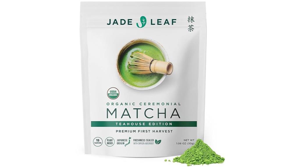 organic ceremonial green tea