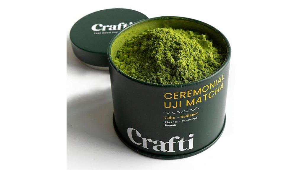 organic ceremonial matcha powder