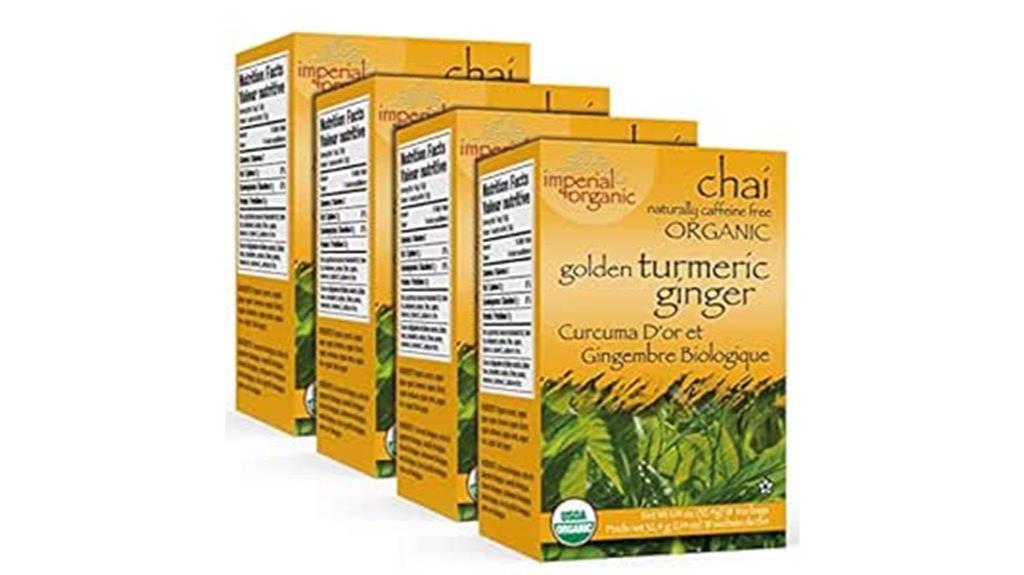 organic chai tea four pack