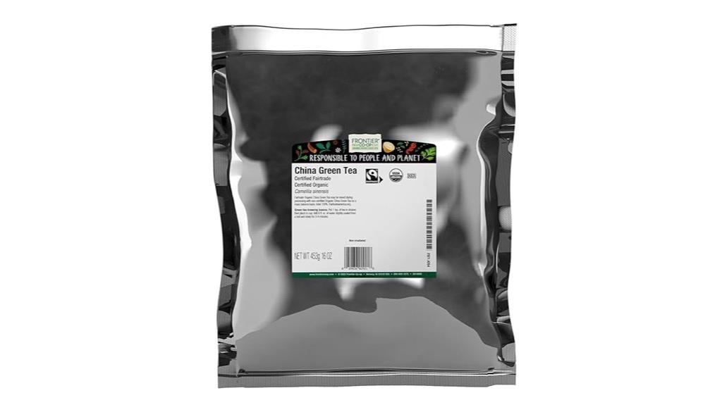 organic china green tea