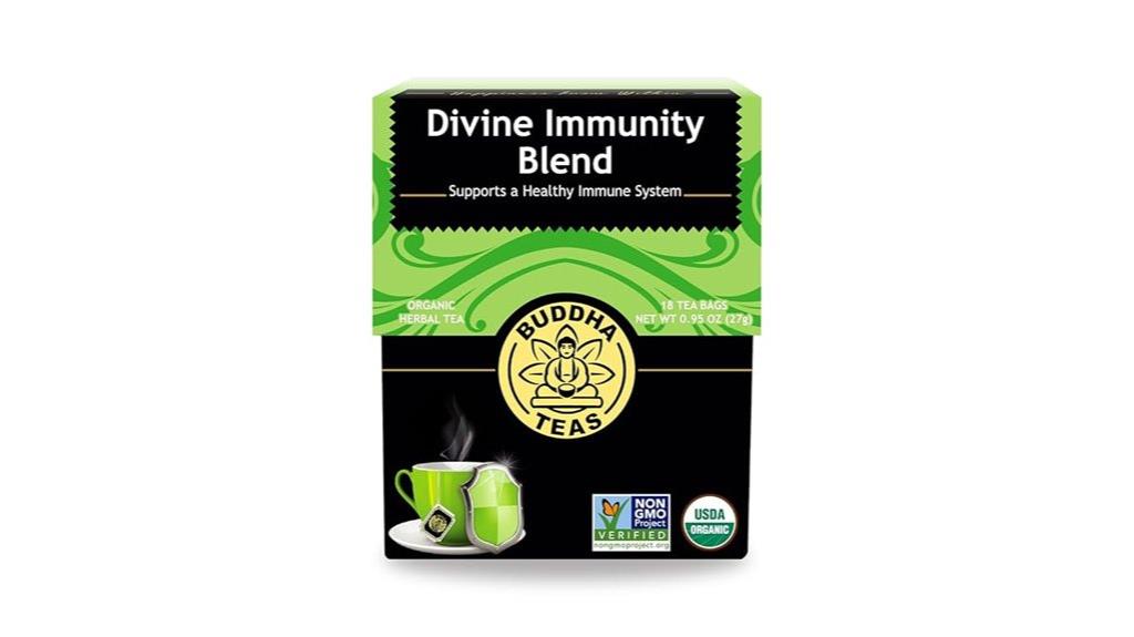 organic divine immunity tea