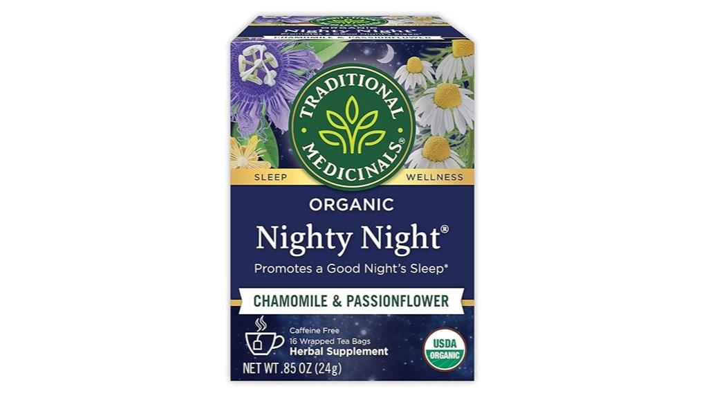 organic herbal sleep tea