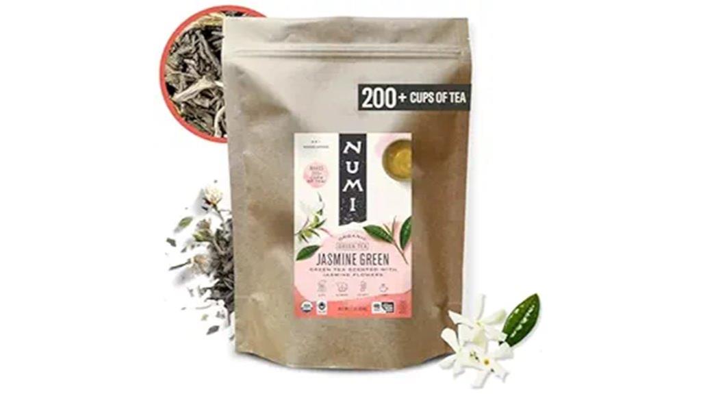 organic jasmine green tea