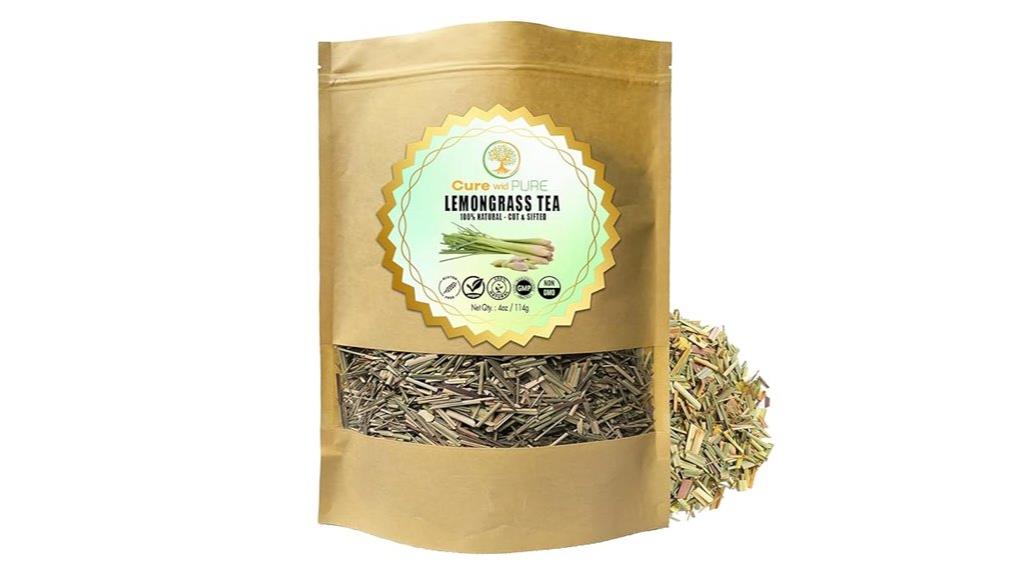 organic lemongrass in bag