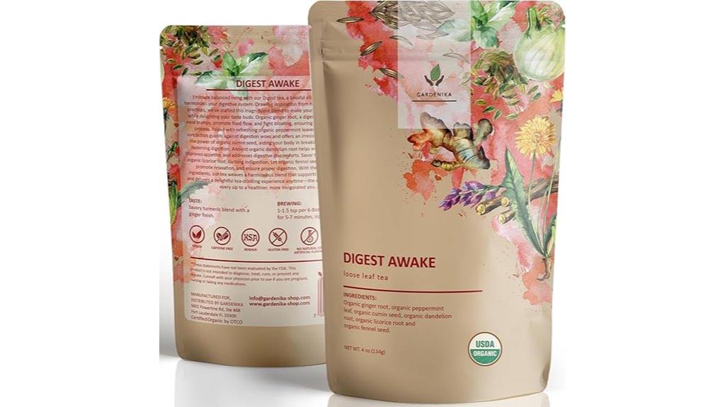 organic loose leaf tea