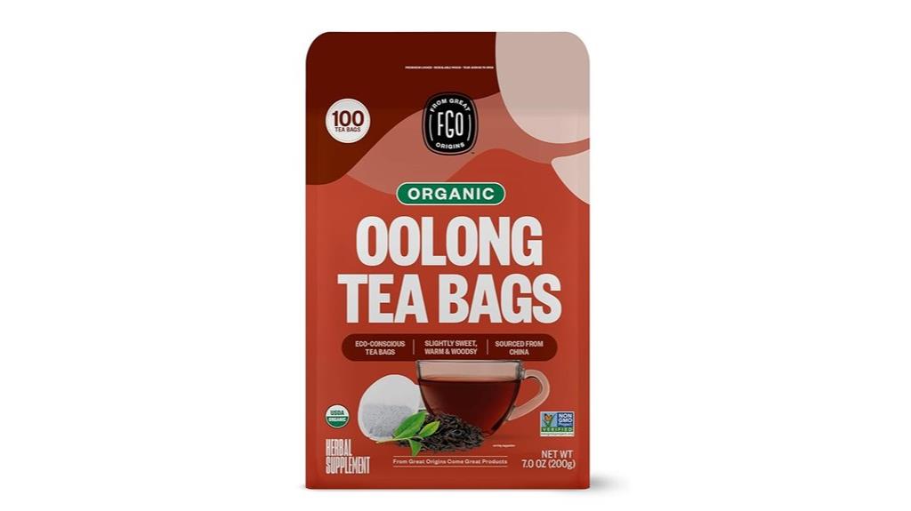 organic oolong eco tea bags