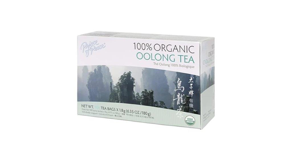 organic oolong tea bags