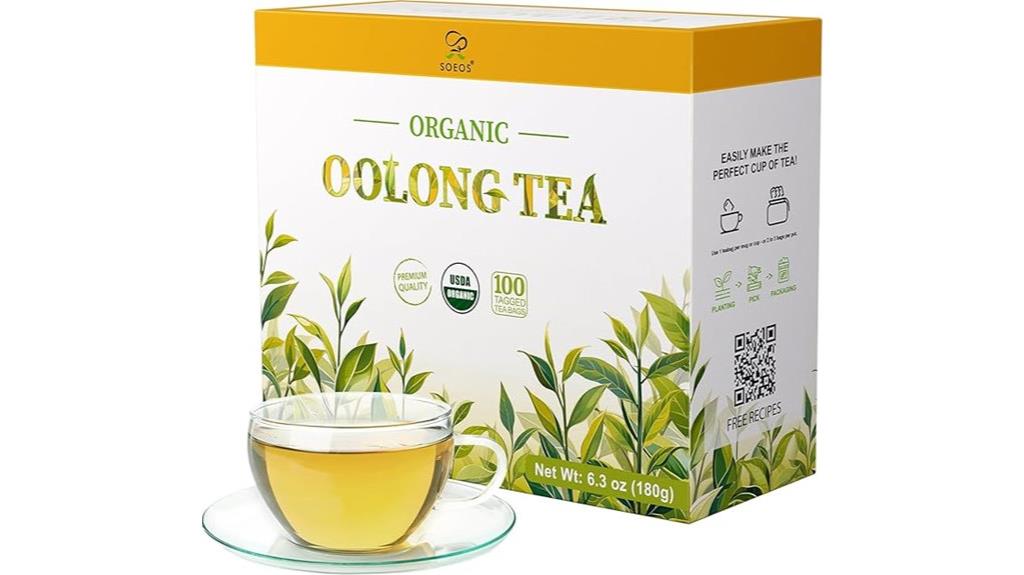 organic oolong tea bags