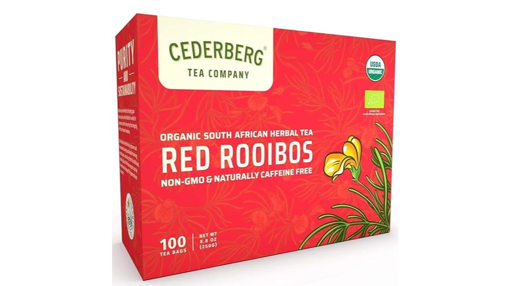 organic red rooibos tea