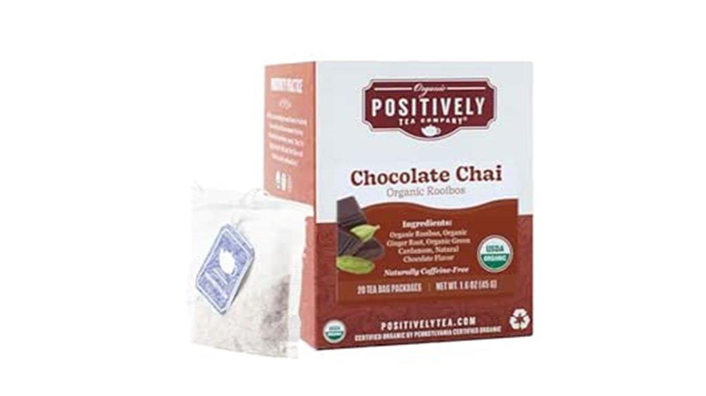 organic rooibos chocolate tea