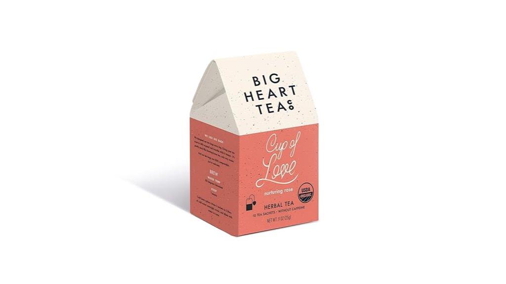 organic rose tea bags