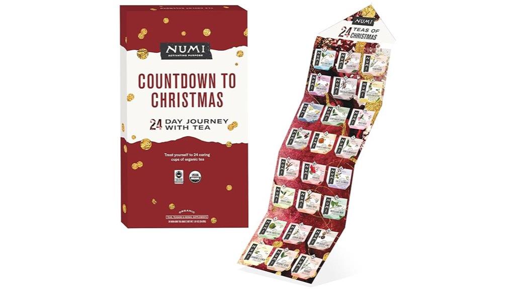 organic tea calendar