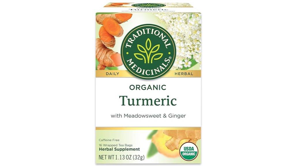 organic turmeric tea bags
