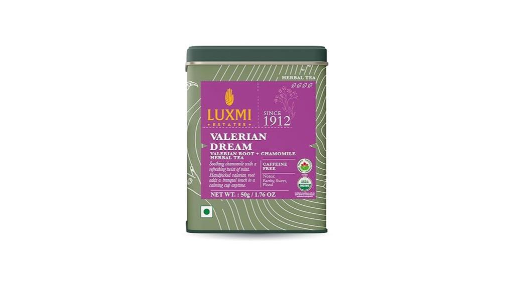 organic valerian sleep tea