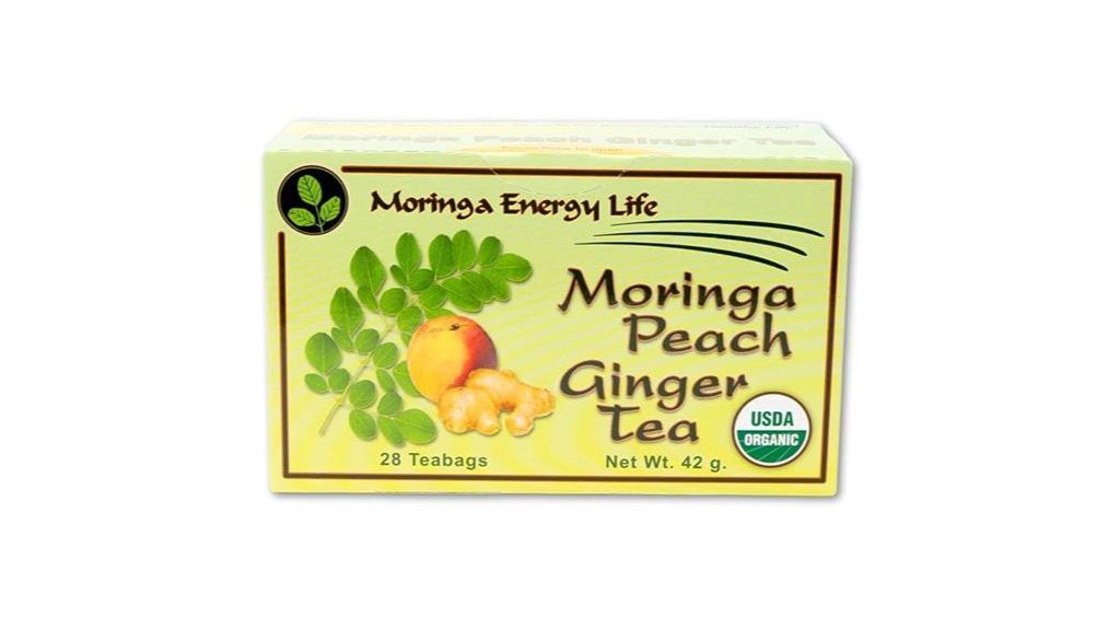 peach ginger tea bags