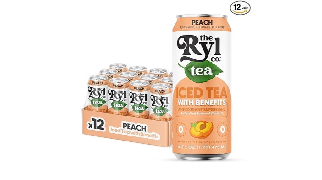 peach zero sugar tea
