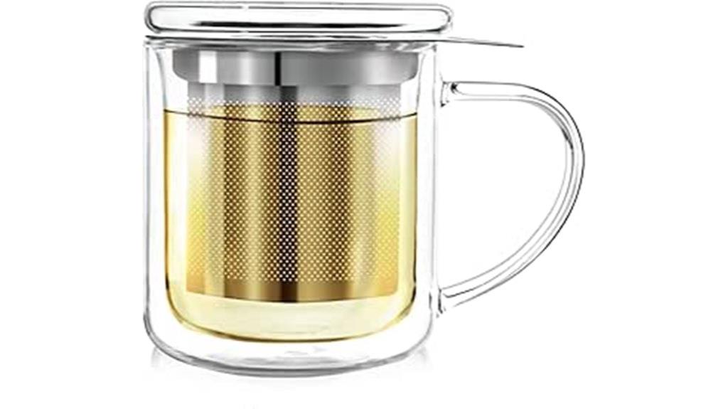 personal tea brewing set