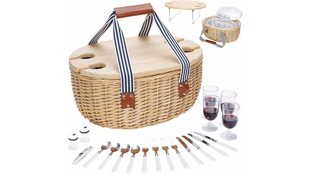 picnic set with cooler