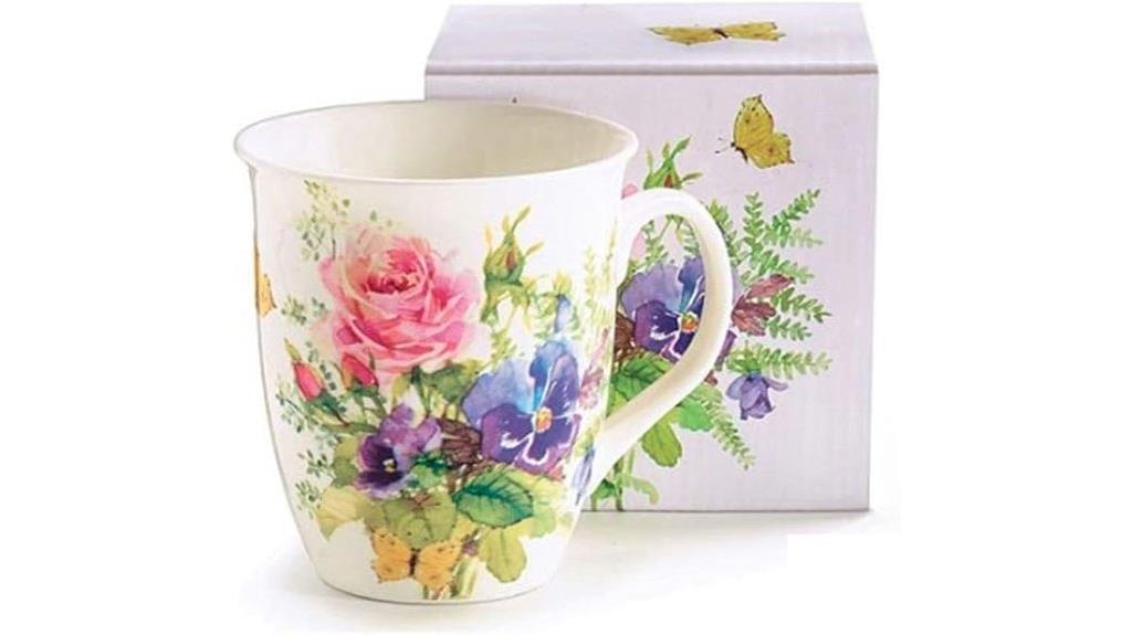 porcelain mug holds 16oz