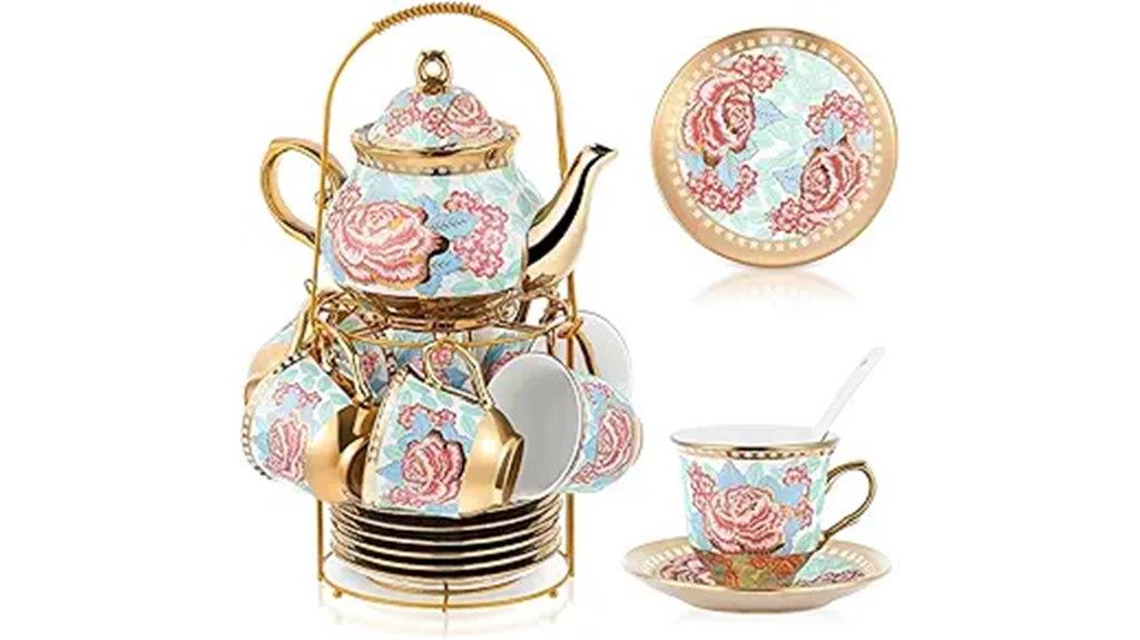porcelain tea set