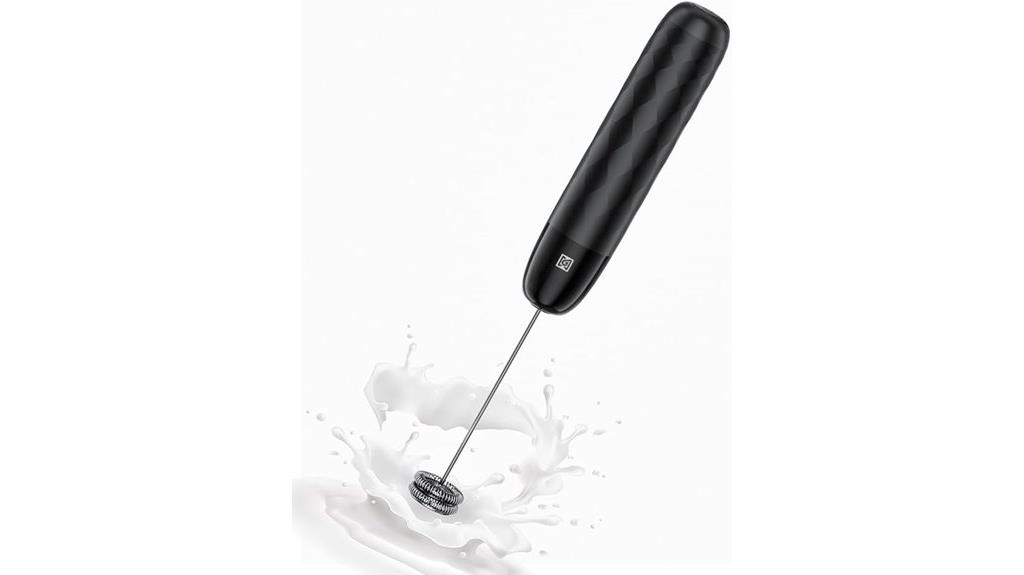 portable lunafro milk frother