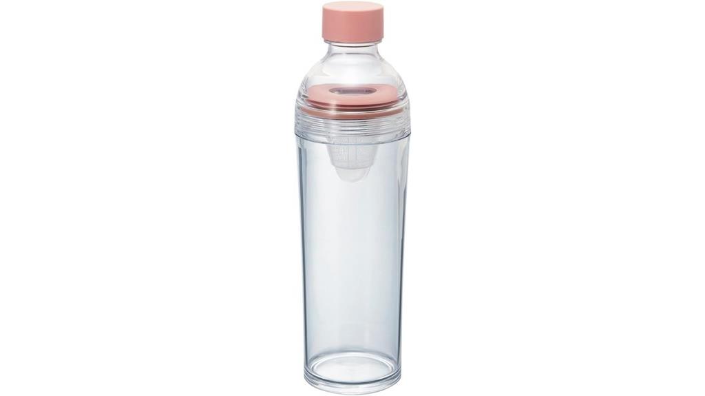 portable smoky pink bottle
