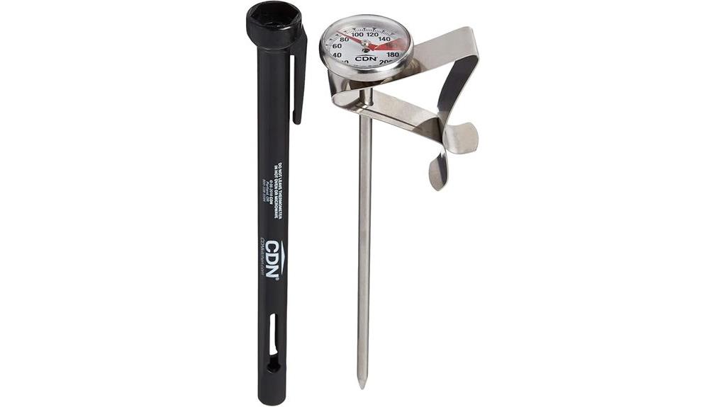 precise instant beverage thermometer