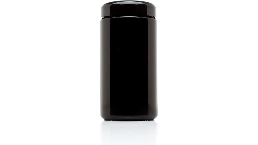 premium airtight glass jar