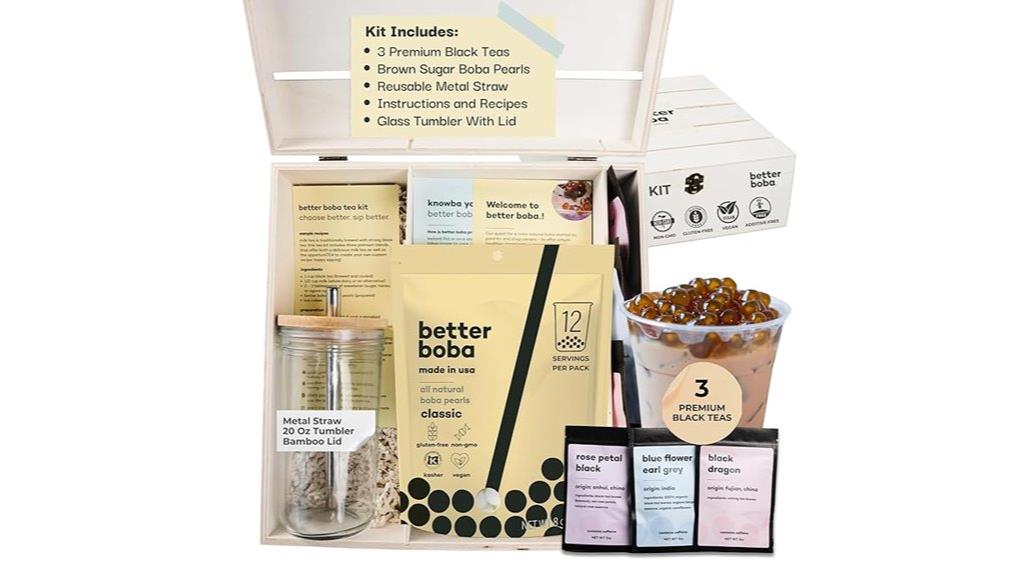 premium bubble tea home kit