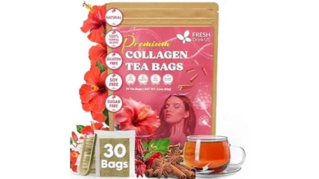 premium collagen herbal tea