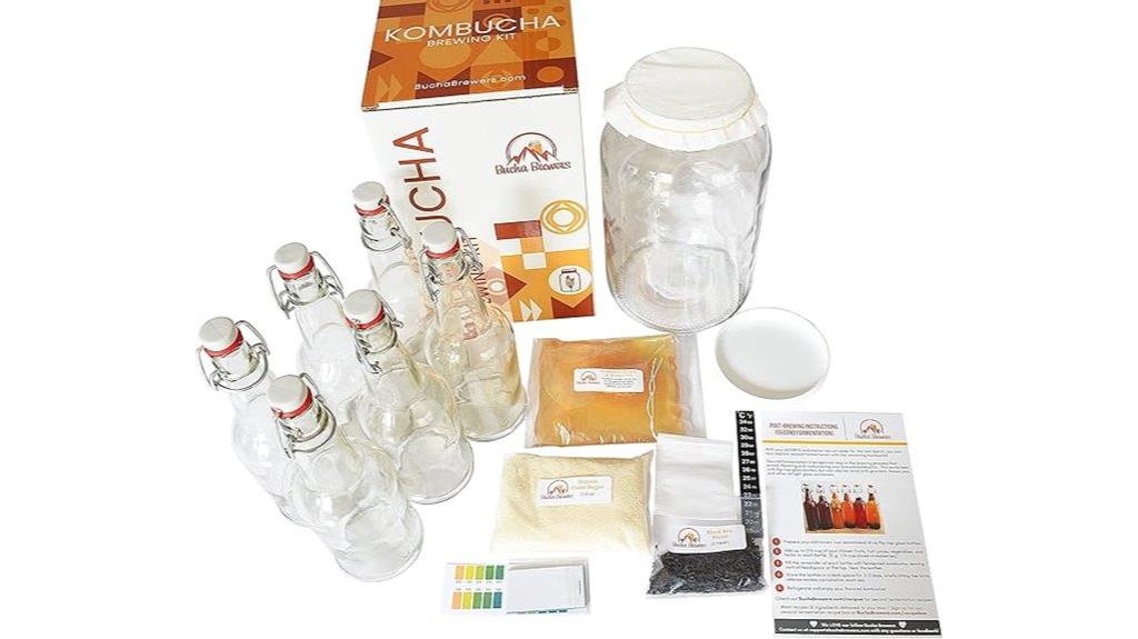 premium kombucha brewing kit