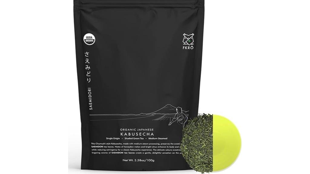 premium organic green tea