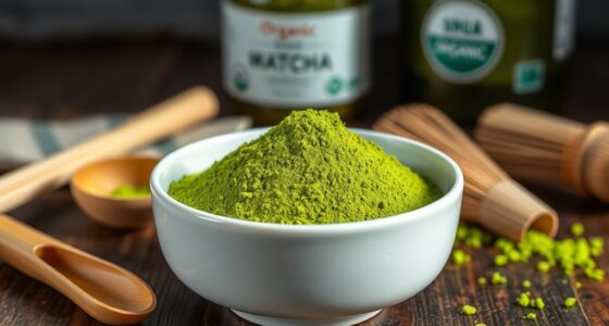 premium organic matcha selection
