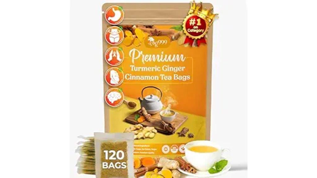 premium turmeric ginger tea