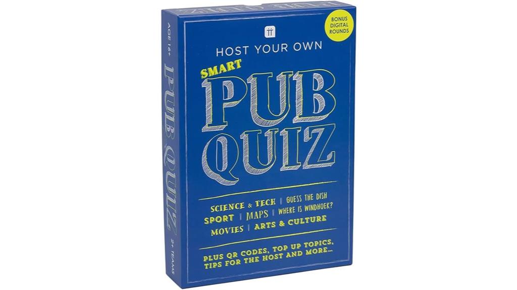 pub quiz game set